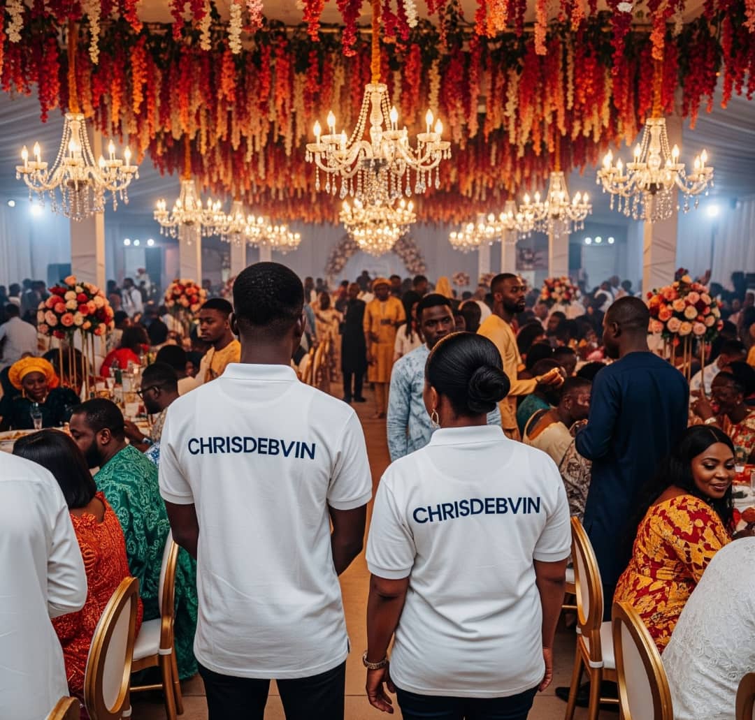 Elegant social event or wedding